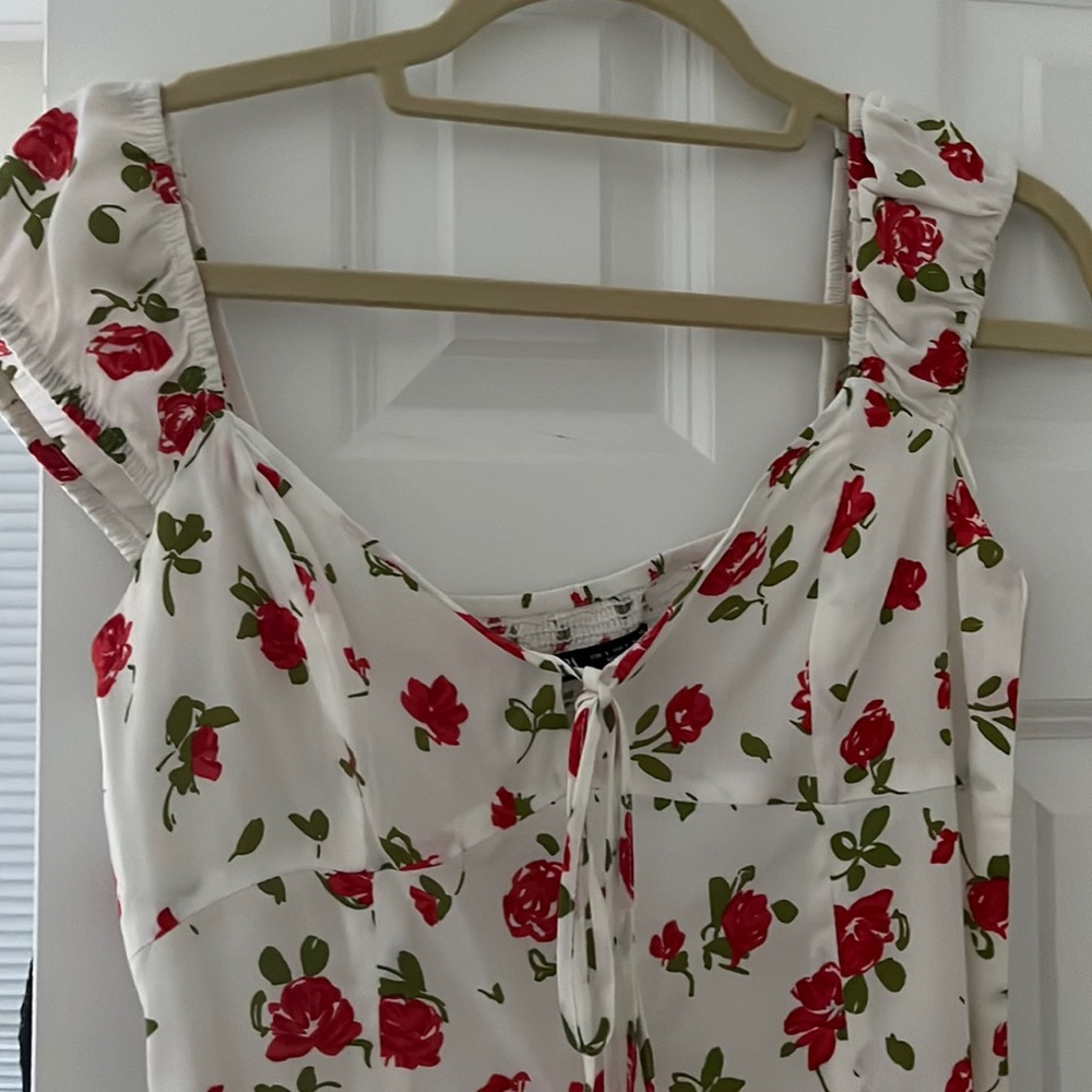Zara floral dress